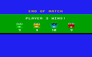 Frogs atari screenshot